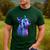 Boston Terrier Dog For a Boston Terrier Mom Men's Casual T-Shirt Forest