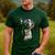 Boston Terrier Dog Graphic Pet Art Boston Terrier For Men Women Kids Men's Casual T-Shirt Forest