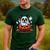Boston Terrier Ghost Boo Halloween Kids Men's Casual T-Shirt Forest