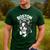 Boston Terrier Girl Cute Cartoon For Dog Owners Pet Terrier Men's Casual T-Shirt Forest