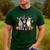 Boston Terrier Halloween Costume Mummy Witch Ghost Dog Lover For Men Women Kids Men's Casual T-Shirt Forest