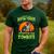 Boston Terrier Halloween Zombie American Gentleman Dog Lover Men's Casual T-Shirt Forest