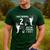 Boston Terrier Humor Bostie Dog Lover For Men Women Kids Men's Casual T-Shirt Forest