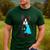 Boston Terrier I Love Mom Apparel Men's Casual T-Shirt Forest