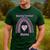 Boston Terrier Mama Cute Rainbow Paw Heart Shape Men's Casual T-Shirt Forest