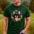 Boston Terrier Mom Floral Bostie Dog Lover Flowers Cute Men's Casual T-Shirt Forest
