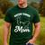 Boston Terrier Mom Boston Terrier Mom Men's Casual T-Shirt Forest