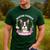 Boston Terrier Mom Mother's Day Men's Casual T-Shirt Forest