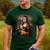 Boston Terrier Mona Lisa Painting Art Dog Mom Dad For Men Women Kids Men's Casual T-Shirt Forest