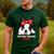 Boston Terrier Mum Dog Woman Idea Men's Casual T-Shirt Forest
