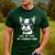 Boston Terrier Nope Not Today Not Tomorrow Either Sarcastic Men's Casual T-Shirt Forest