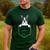 Boston Terrier In The Pocket Cute Boston Terrier Dog Lovers For Men Women Girls Kids Men's Casual T-Shirt Forest