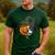 Boston Terrier Pumpkin Jack O Lantern Halloween Men's Casual T-Shirt Forest