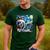 Boston Terrier Santa Starry Night Van Gogh Christmas Dog Men Women Kids Men's Casual T-Shirt Forest