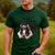 Boston Terrier Shirt I Didn't Fart My Butt Blew You A Kiss Men's Casual T-Shirt Forest