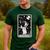 Boston Terrier Tarot Card Star With The Moon Men Women Kids Men's Casual T-Shirt Forest