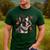 Boston Terrier Is My Valentine Cute Pet Dog Owner Valentine Men's Casual T-Shirt Forest