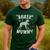Boxer Dog Mama Halloween Men's Casual T-Shirt Forest