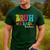 Bruh We Back Teacher First Day Of School Back To School Men's Casual T-Shirt Forest
