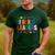 I Build Leaders Bricks Building Blocks Teacher Brick Builder Men's Casual T-Shirt Forest