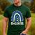 Bulldogs School Mascot Rainbow Teacher Lover Men's Casual T-Shirt Forest Bulldogs School Mascot Rainbow Teacher Lover Men's Casual T-Shirt Forest