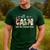 All Is Calm Said No Teacher Ever Teacher Christmas Men's Casual T-Shirt Forest