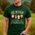 All Is Calm Xmas Kindergarten Christmas Season Teacher Men's Casual T-Shirt Forest