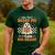 You Can't Scare Me I Teach 5th Grade Retro Teacher Halloween Men's Casual T-Shirt Forest