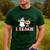 You Can't Scare Me I Teach Art Retro Teacher Ghost Halloween Men's Casual T-Shirt Forest You Can't Scare Me I Teach Art Retro Teacher Ghost Halloween Men's Casual T-Shirt Forest