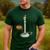 Chemistry Burner Science Lover Biology Chemistry Teacher Men's Casual T-Shirt Forest