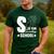 Christian Teacher S Is For Sunday School Essentials Men's Casual T-Shirt Forest