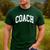 Coach Trainer Instructor Teacher Men's Casual T-Shirt Forest Coach Trainer Instructor Teacher Men's Casual T-Shirt Forest