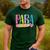 Colorful PARA Teacher Paraprofessional Cute Pencil Men's Casual T-Shirt Forest Colorful PARA Teacher Paraprofessional Cute Pencil Men's Casual T-Shirt Forest