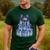 Coquette Bow Book Tree Merry Christmas Xmas Teacher Holiday Men's Casual T-Shirt Forest