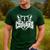 Cougars Teacher Student School Sports Fan Team Spirit Men's Casual T-Shirt Forest