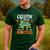 Creepin It Real Monster School Teacher Principal Halloween Men's Casual T-Shirt Forest