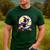 Cute Boston Terrier Halloween Costume Dog Lover Women Girls Men's Casual T-Shirt Forest