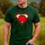 Cute Distressed Super Teacher Superhero Apple Shirt Men's Casual T-Shirt Forest Cute Distressed Super Teacher Superhero Apple Shirt Men's Casual T-Shirt Forest