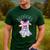 Cute Ghost Book Reading Halloween Teacher Top Girls Women Men's Casual T-Shirt Forest