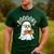 Cute Ghost Reading Book Librarian Teacher Halloween Costume Men's Casual T-Shirt Forest