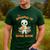 Cute Halloween Teacher Librarian Mummy Reading Books Men's Casual T-Shirt Forest