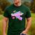 Cute Teacher Shirt 80's 90's Style Retro Old School Teacher For Men Women Men's Casual T-Shirt Forest