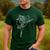 Dancing Turkey Happy Thanksgiving Day Ballet Dance Teacher Men's Casual T-Shirt Forest