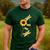 Dragonfly Sunflower Teacher Growth Mindset Choose To Shine Men's Casual T-Shirt Forest