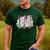 Eagles Teacher School Sports Fan Team Spirit Men's Casual T-Shirt Forest