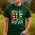 Elf Squad Pre-k Teacher Christmas Child Xmas Men's Casual T-Shirt Forest