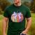 Fall Pumpkin Books Lover Halloween Teacher Teaching Staff Men's Casual T-Shirt Forest