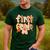 First Grade Fall Floral Coquette Bow Teachers Students Men's Casual T-Shirt Forest