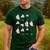 Fractions Math Teacher Ghost Math Halloween Humorous Men's Casual T-Shirt Forest Fractions Math Teacher Ghost Math Halloween Humorous Men's Casual T-Shirt Forest