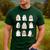 Ghost Speech Therapy Teacher Spooky Season Halloween Men's Casual T-Shirt Forest